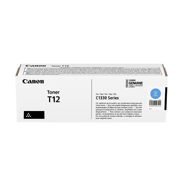 Canon T12 toner cyaan (origineel) 5097C006 095008 - 1