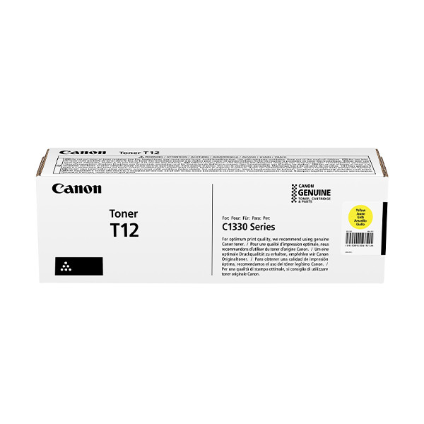 Canon T12 toner geel (origineel) 5095C006 095012 - 1