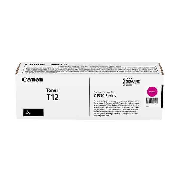 Canon T12 toner magenta (origineel) 5096C006 095010 - 1