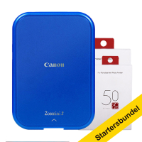 Canon Zoemini 2 mobiele fotoprinter marineblauw startersbundel 819358