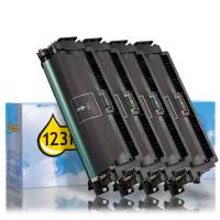 Canon aanbieding: 064H BK, C, M, Y zwart + 3 kleuren (123inkt huismerk) 130740