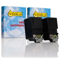 Canon aanbieding: 2 x BX-20 zwart (123inkt huismerk)  010221