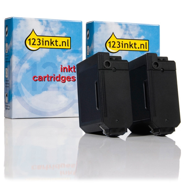 Canon aanbieding: 2 x BX-3 zwart (123inkt huismerk)  010026 - 1