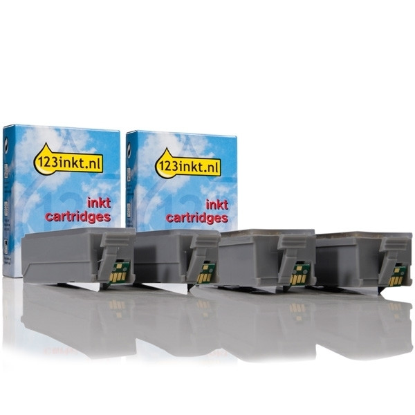 Canon aanbieding: 2 x PGI-35 + 2 x CLI-36 met chip (2 zwart + 2 kleuren) (123inkt huismerk) 1509B001C 1511B001C 127122 - 1