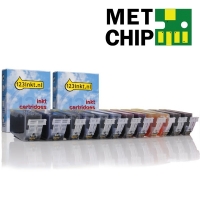 Canon aanbieding: 2 x PGI-525PGBK + 2 x CLI-526BK/C/M/Y/GY met chip (2 zwart + 4 kleuren) (123inkt huismerk) 4529B001C 4540B001C 4541B001C 4542B001C 4543B001C 120852