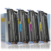 Canon aanbieding: C-EXV 26 BK, C, M, Y zwart + 3 kleuren (123inkt huismerk) 130700 - 1
