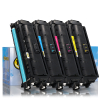 Canon aanbieding: T10 BK, C, M, Y zwart + 3 kleuren (123inkt huismerk) 132317 - 1
