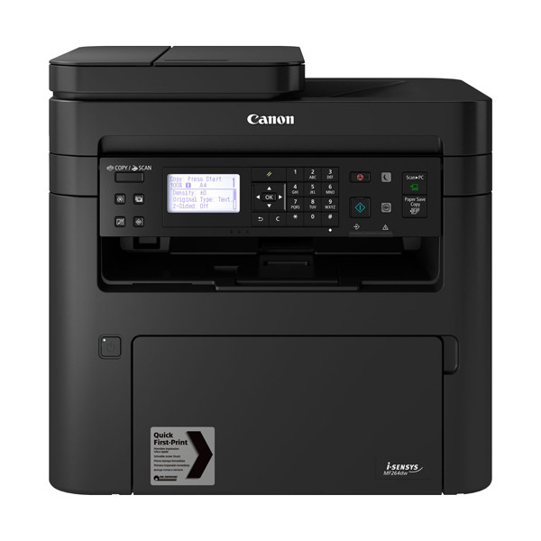 Canon i-SENSYS MF264dw II all-in-one A4 laserprinter zwart-wit met wifi (3 in 1) 2925C016 5938C017 819046 - 1