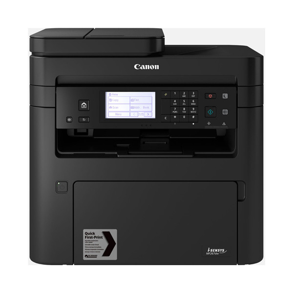 Canon i-SENSYS MF267dw all-in-one A4 laserprinter zwart-wit met wifi (4 in 1) 2925C035 819042 - 1