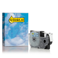 Casio XR-12ASBU tape grijs op pastelblauw 12 mm (123inkt huismerk)  056431