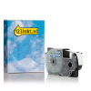 Casio XR-12ASBU tape grijs op pastelblauw 12 mm (123inkt huismerk) 056431 - 1