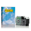 Casio XR-24GN tape zwart op groen 24 mm (123inkt huismerk) 056386 - 1