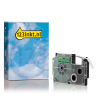 Casio XR-6GN tape zwart op groen 6 mm (123inkt huismerk) 056320 - 1
