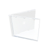 Cd-doosjes transparant met transparante tray (100 stuks)  050062