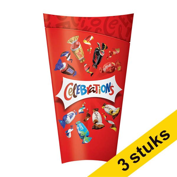 Aanbieding: 3x Celebrations Flip Box gemixte chocolade (272 gram) 137177 - 1
