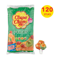 Chupa Chups Fruit Lolly's zak (120 stuks) 110485 423434