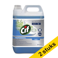 Aanbieding: 2x Cif Pro Formula glas en interieurreiniger (5 liter)