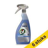 Aanbieding: 6x Cif Pro Formula glas en interieurreiniger (750 ml)