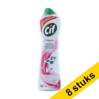 Aanbieding: 8x Cif vloeibaar schuurmiddel pink flower (500 ml)