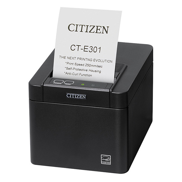 Citizen CT-E301 bonprinter zwart met ethernet CTE301X3EBX 837210 - 1