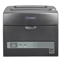 Citizen CT-S310II bonprinter zwart met ethernet  837200