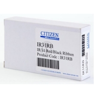 Citizen IR-31RB inktlint zwart rood (origineel) IR31RB 066002