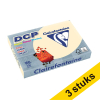 Aanbieding: 3x Clairefontaine gekleurd DCP papier ivoor 160 grams A4 (250 vel) 340027 - 1