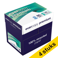 Clairefontaine Aanbieding: 4x Clairefontaine Evercopy Premium 1 doos van 2.500 vel A4 - 80 grams  399561