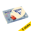 Aanbieding: 5x Clairefontaine gekleurd DCP papier ivoor 120 grams A4 (250 vel)