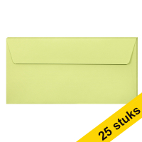 Aanbieding: 5x Clairefontaine gekleurde enveloppen bladgroen EA5/6 120 grams (5 stuks)