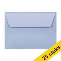 Aanbieding: 5x Clairefontaine gekleurde enveloppen lavendel C6 120 grams (5 stuks)