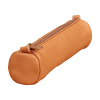 Clairefontaine Age etui rond leer lichtbruin klein
