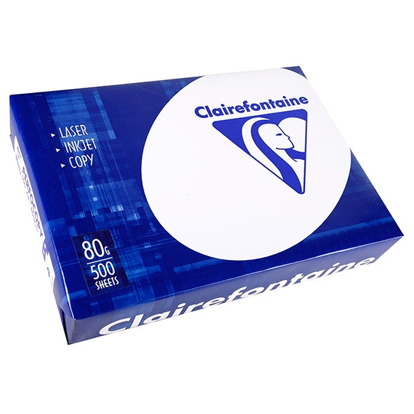 Clairefontaine Clairalfa pak papier met 4-gaats perforatie (500 vel) 2989C 250299 - 1
