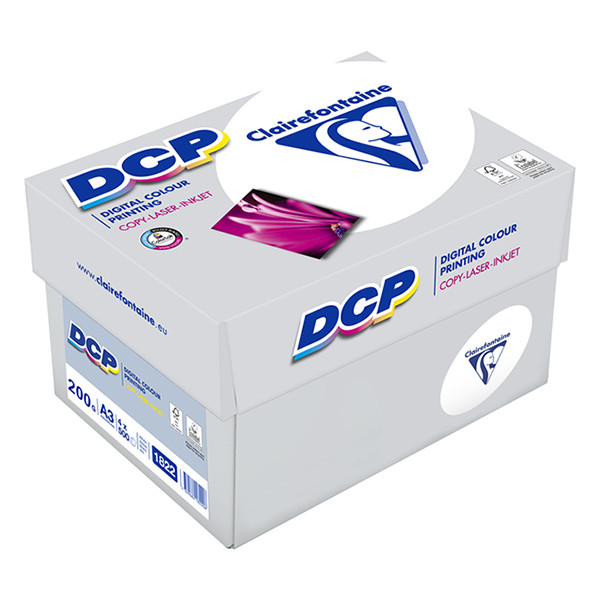 Clairefontaine DCP papier 1 doos van 1000 vel A3 - 200 grams 250502 - 1