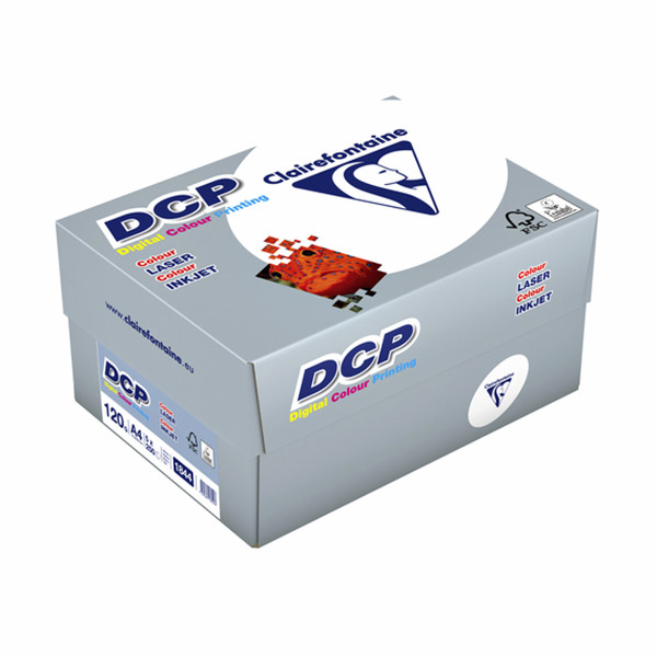 Clairefontaine DCP papier 1 doos van 1250 vel A4 - 120 grams  250470 - 1