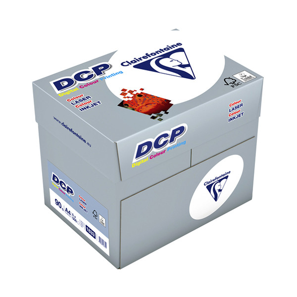 Clairefontaine DCP papier 1 doos van 2500 vel A4 - 90 grams  250468 - 1