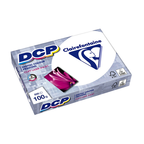 Clairefontaine DCP papier 1 pak van 500 vel A4 - 100 grams 1821C 250465 - 1