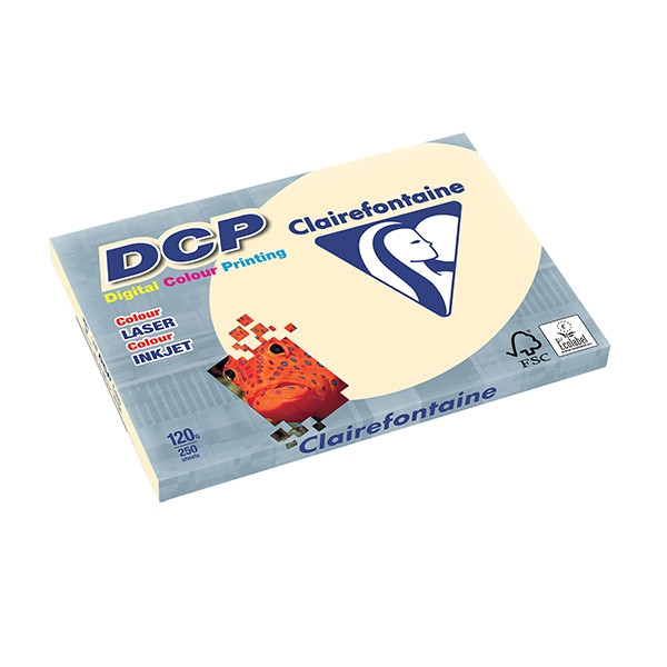 Clairefontaine gekleurd DCP papier ivoor 120 grams A3 (250 vel) 6825C 250303 - 1