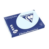 Clairefontaine gekleurd papier azuurblauw 120 grams A3 (250 vel) 1344C 250132