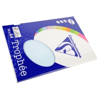 Clairefontaine gekleurd papier azuurblauw 160 grams A4 (50 vel) 4151C 250018