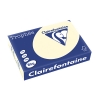 Clairefontaine gekleurd papier ivoor 80 grams A4 (500 vel)