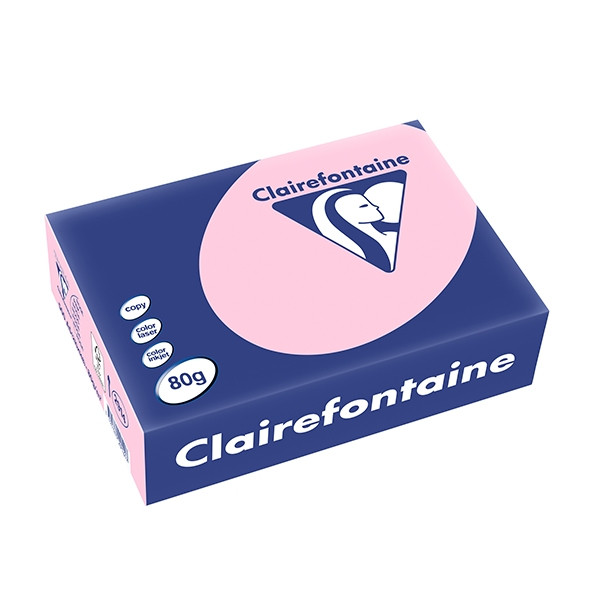 Clairefontaine gekleurd papier roze 80 grams A5 (500 vel) 2914C 250036 - 1