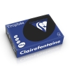 Clairefontaine gekleurd papier zwart 210 grams A4 (250 vel) 2227C 250285