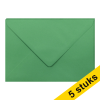 Clairefontaine gekleurde enveloppen bosgroen C5 120 grams (5 stuks) 26534C 250342