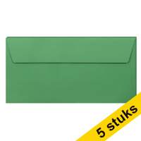 Clairefontaine gekleurde enveloppen bosgroen EA5/6 120 grams (5 stuks) 26595C 250318