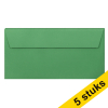 Clairefontaine gekleurde enveloppen bosgroen EA5/6 120 grams (5 stuks)