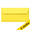 Clairefontaine gekleurde enveloppen intens geel EA5/6 120 grams (5 stuks)