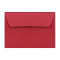 Clairefontaine gekleurde enveloppen intens rood C6 120 grams (5 stuks) 26586C 250335