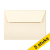 Clairefontaine gekleurde enveloppen ivoor C6 120 grams (5 stuks)