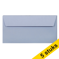 Clairefontaine gekleurde enveloppen lavendel EA5/6 120 grams (5 stuks) 26725C 250320